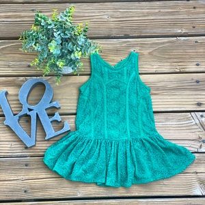 Little Girl Green Dress